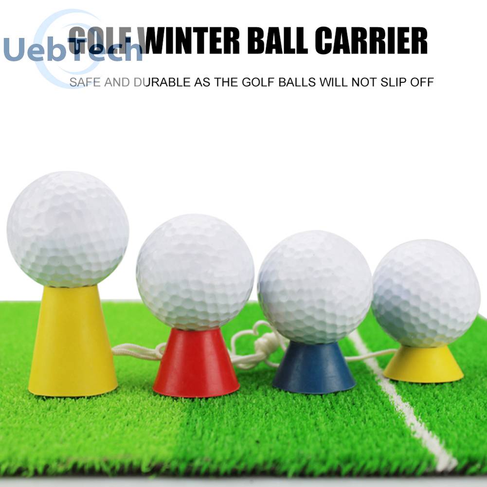 Bộ 4 Giá Đỡ Bóng Golf Bằng Cao Su Gọn Nhẹ Tiện Dụng