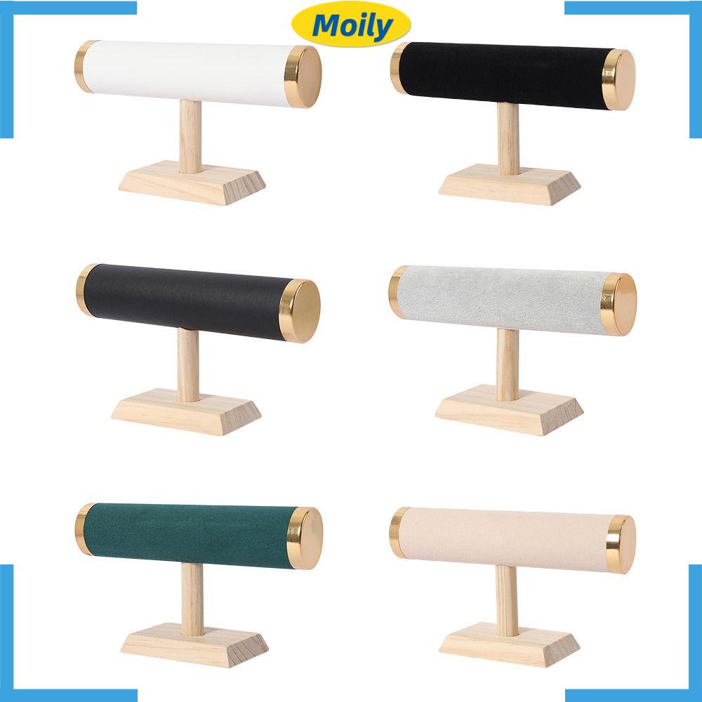 MOILYVN Giá Đỡ Trưng Bày Trang Sức Bằng Gỗ Chất Lượng Cao