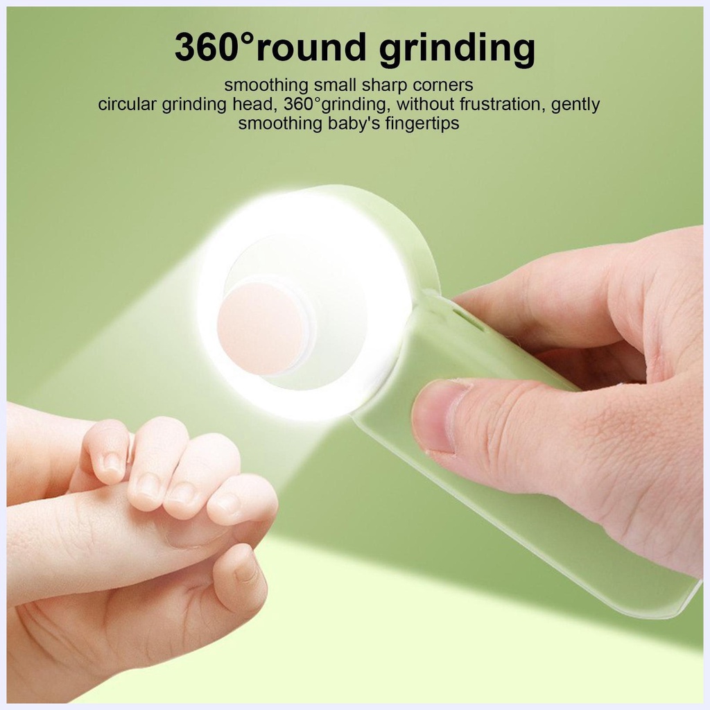 Sạc Điện Trẻ Em Cắt Móng Tay Cho Bé Chống Kẹp Thịt Cho Bé Máy Mài Móng Tay Bộ Kéo Cắt Móng Tay An Toàn Cho Trẻ Sơ Sinh