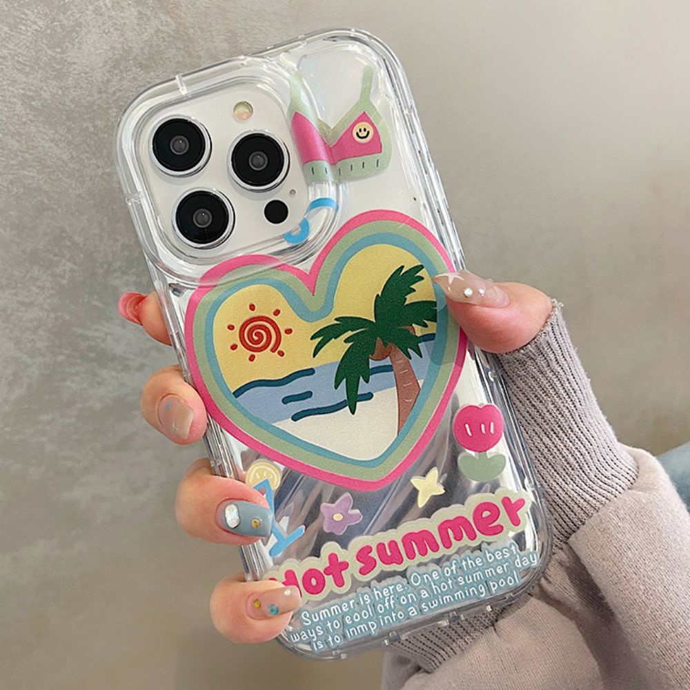 Ốp Điện Thoại TPU Mềm Chống Sốc Chống Bụi Màu Laser Cho IPhone 14 13 12 11 Pro Max X XR 8 7 Plus