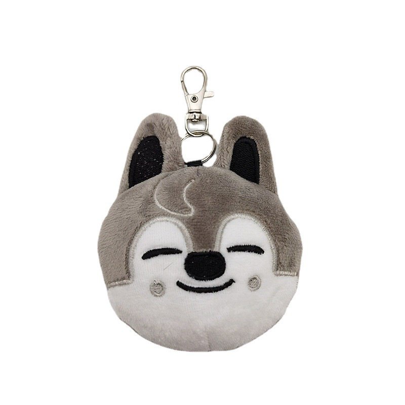 New Stray Kid skzo Stray children pendant plush doll key chain 2TZY