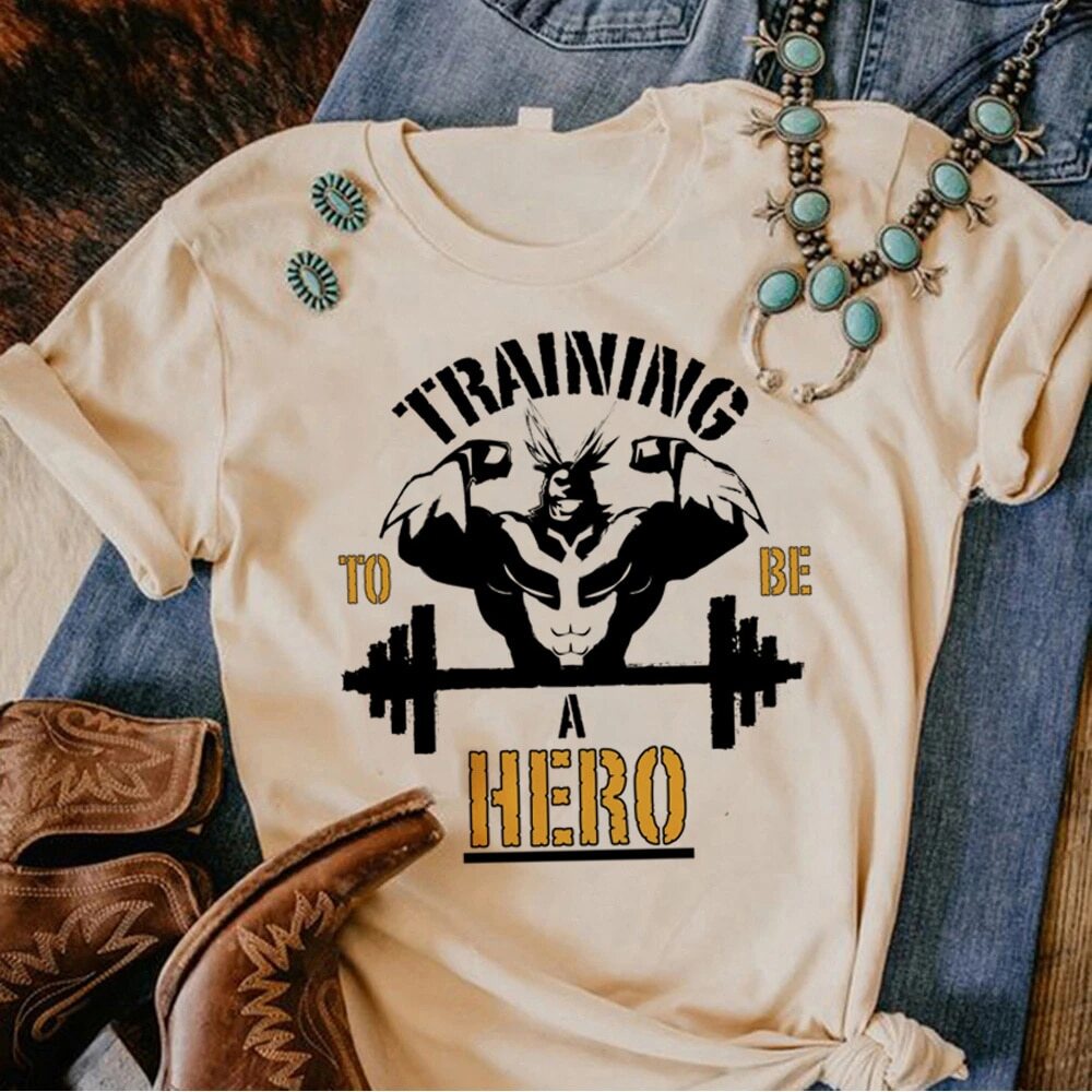 Áo Thun Tập Gym In Họa Tiết Anime Vui Nhộn Phong Cách Đường Phố Cho Nữ