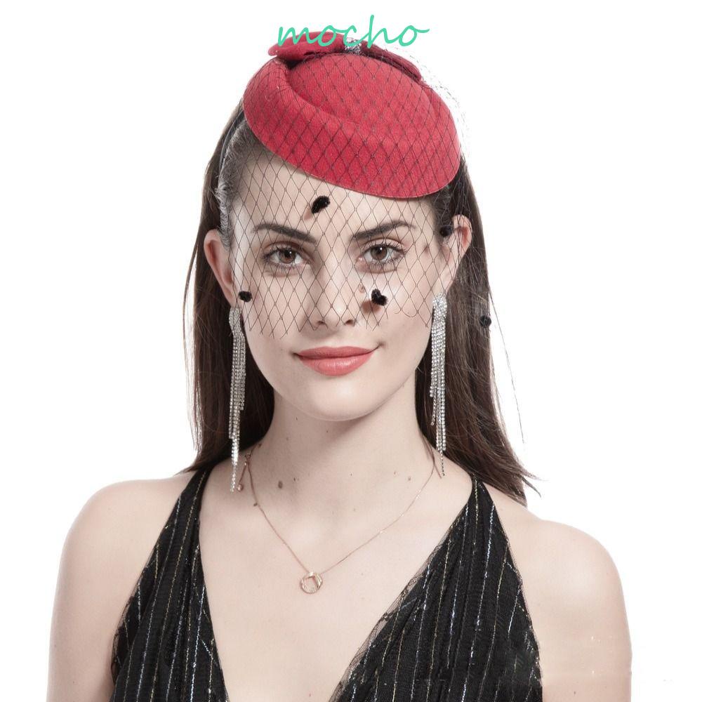 MOCHO Phụ Kiện Cài Tóc Thời Trang Thanh Lịch Cho Cô Dâu