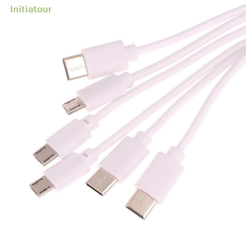 1 Dây Cáp Chuyển Đổi 2 Trong 1 Từ Đầu Cắm USB Sang Cổng Micro USB / Type-C Cho Điện Thoại Android / Máy Tính Bảng