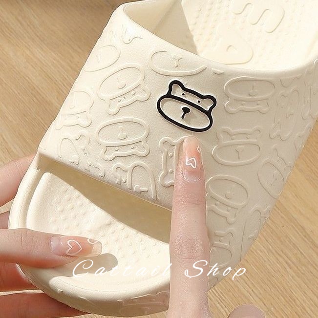 DISHULAN dép dép nữ dép bánh mì nữ dép bánh mì nữ Chống Trượt 062908