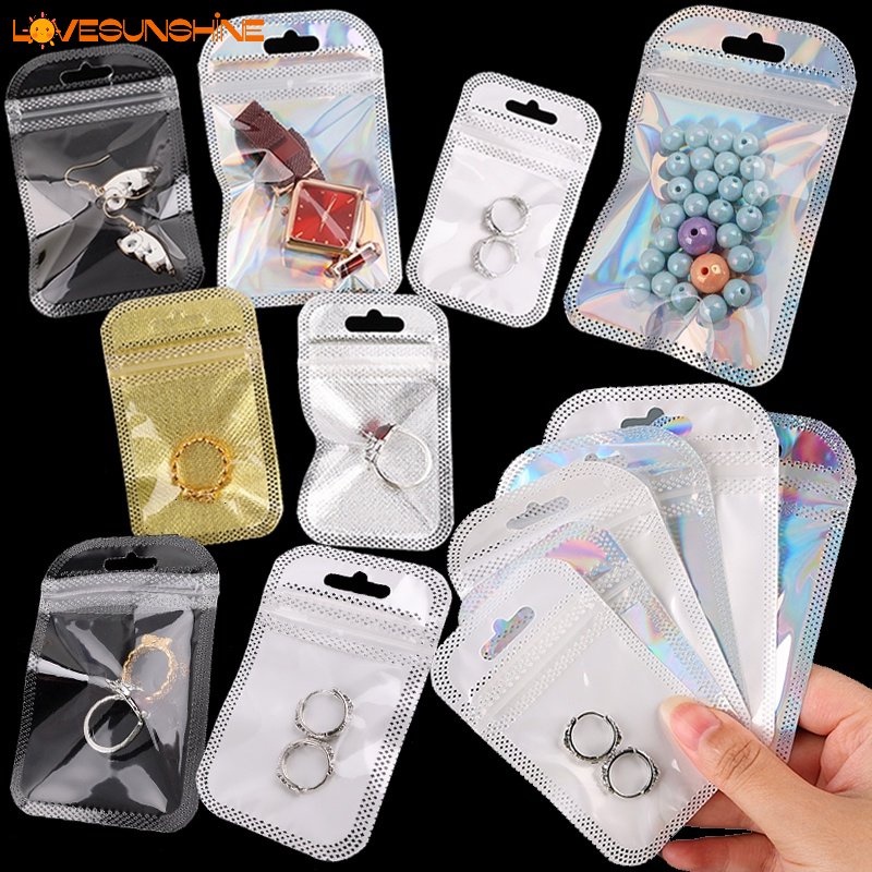 Set 50 Túi Zip Dày Dặn Đựng Trang Sức Tiện Dụng