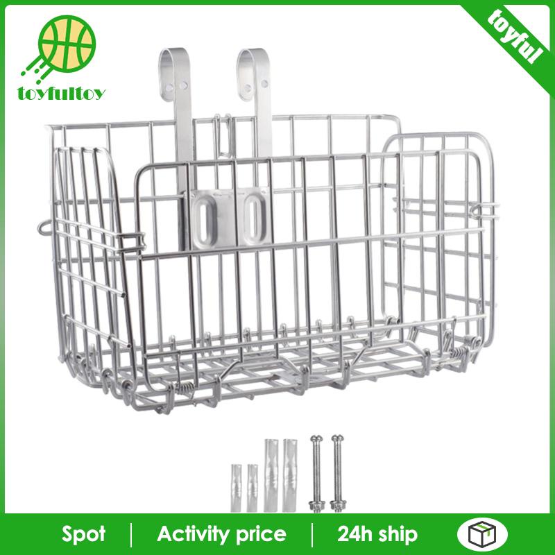 Giỏ Đựng Đồ Gắn Phía Trước Xe Đạp Tháo Rời Được Tiện Lợi