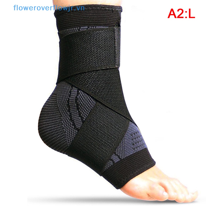 Fjr 1 Băng Đeo Mắt Cá Chân Thể Thao Bằng Nylon Dệt Kim Thoáng Khí Ngăn Bong Gân Có Thể Điều Chỉnh Bảo Vệ Mắt Cá Chân