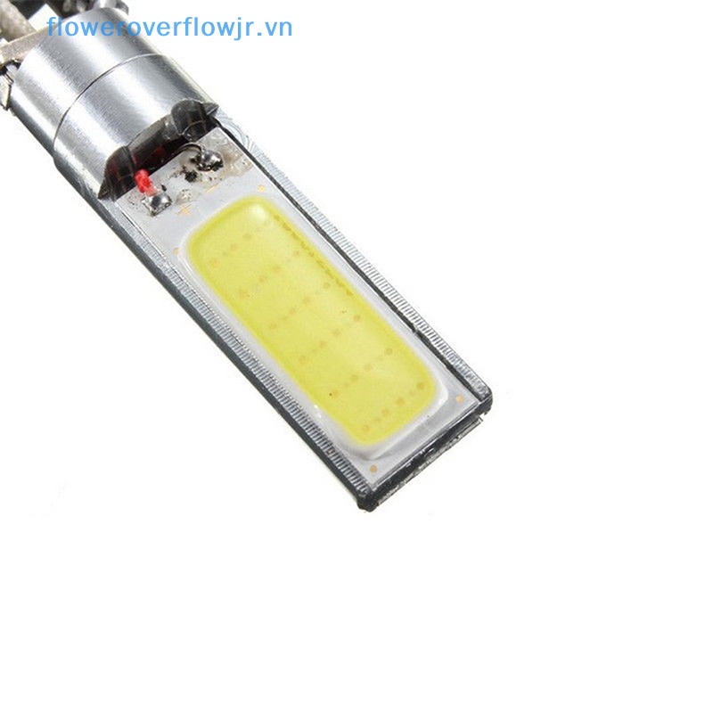 2 Bóng Đèn Pha Chống Sương Mù H3 COB 6000K 12V Ánh Sáng Trắng Mới Cho Xe Hơi Áo Khoác Phao Thời Trang Trẻ Trung Cá Tính