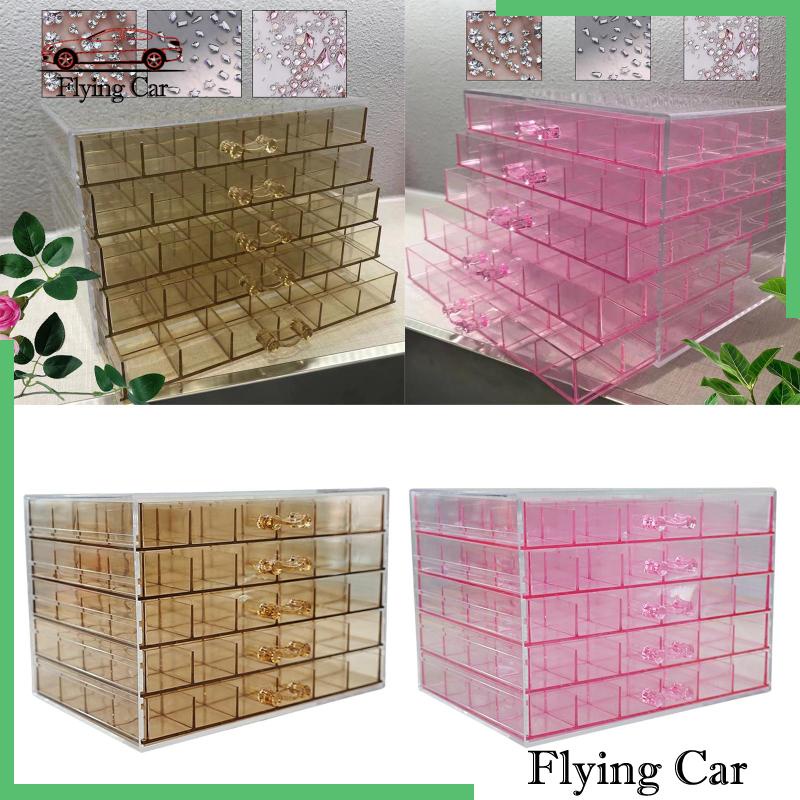 Hộp Đựng Trang Sức Đính Đá Lấp Lánh Ốp