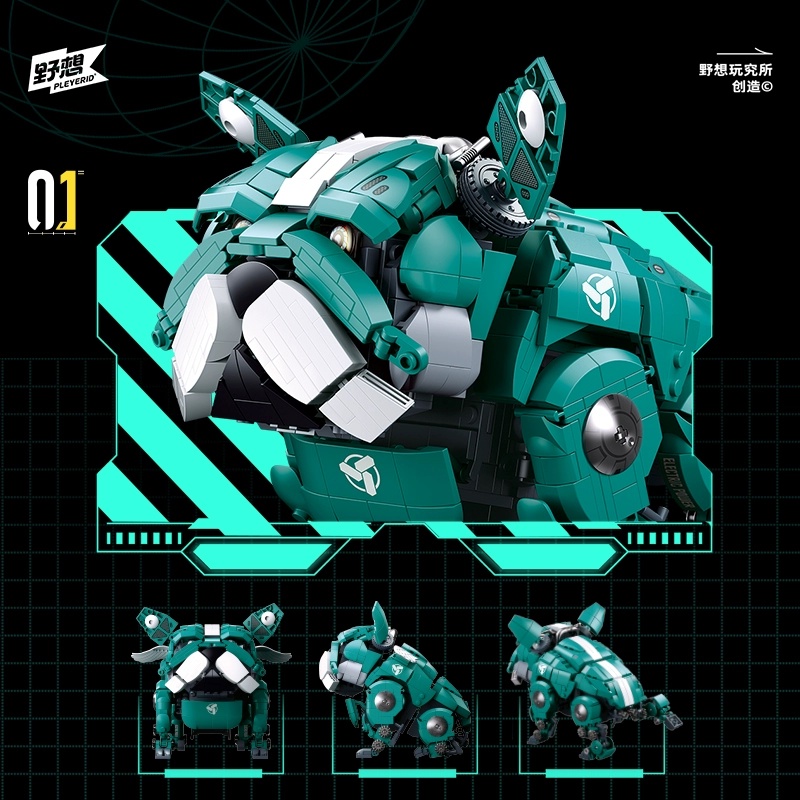 Đồ Chơi Chú Chó Bull Cơ Khí Dễ Thương Có Thể Xoay Được Làm Quà Tặng Cho Bé