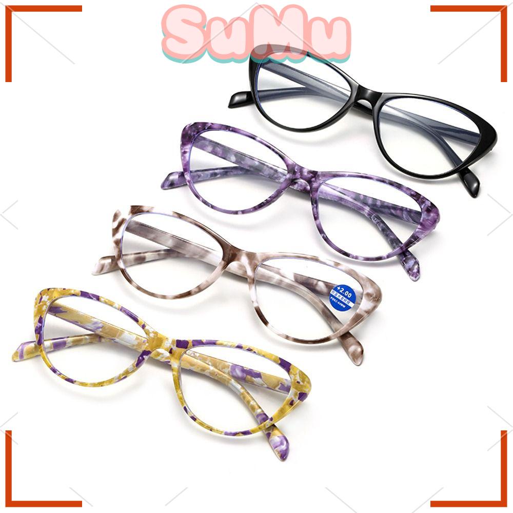 SUMU Kính Đọc Sách Gọng Hoa Siêu Nhẹ Thời Trang