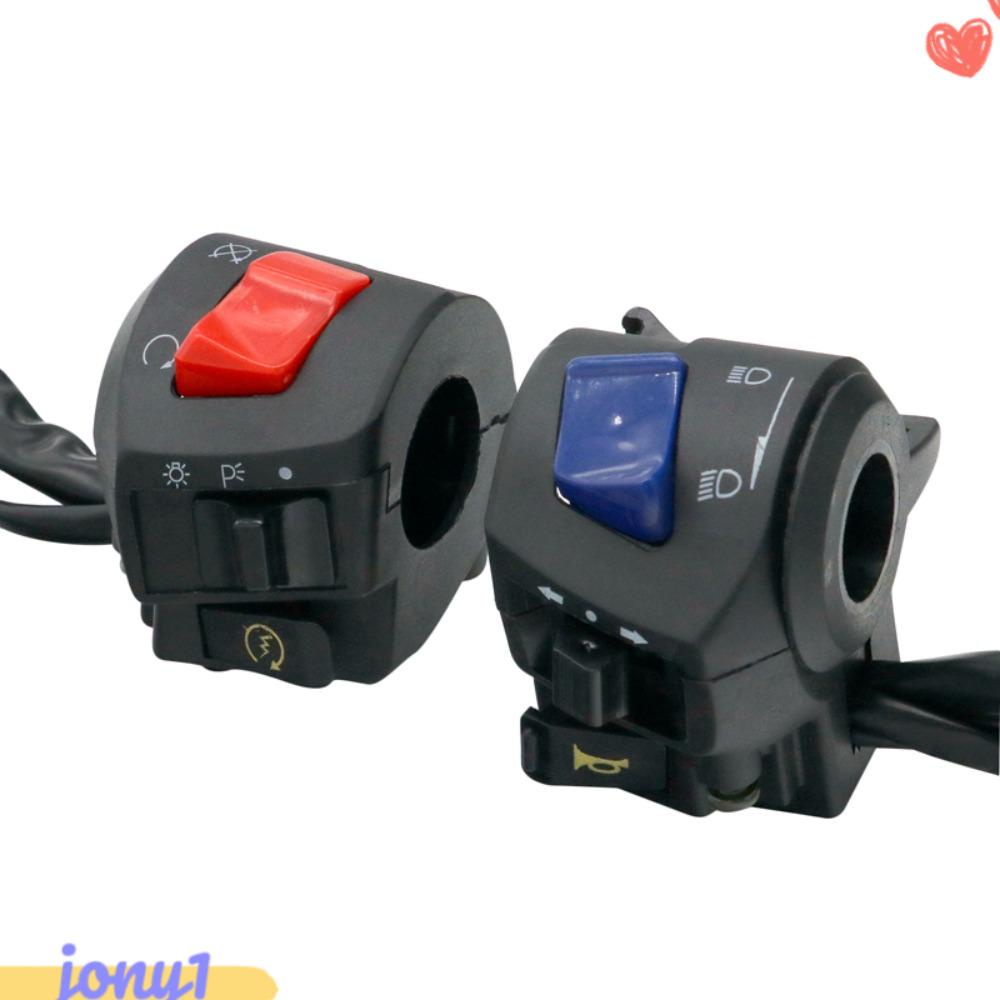 JONYE Phụ Kiện Công Tắc Đèn Báo Gắn Tay Lái Xe Máy Scooter