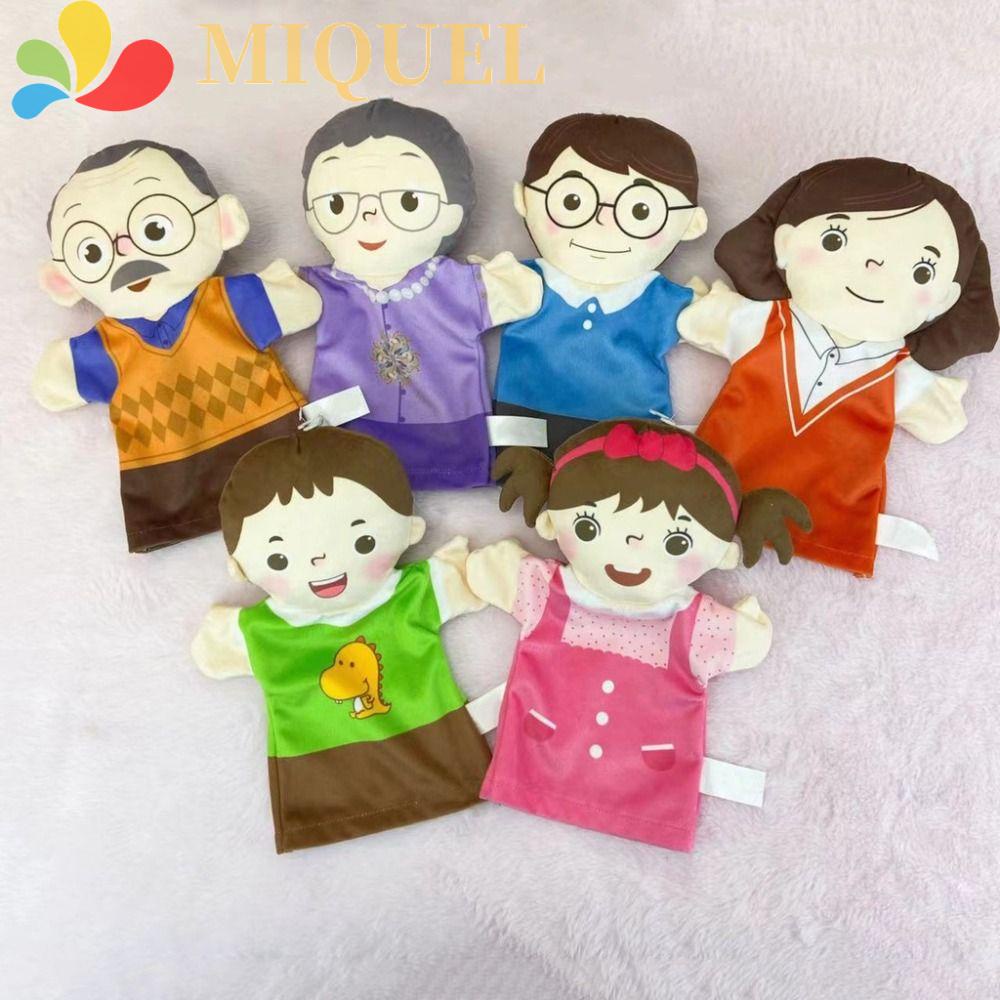 MIQUEL Đồ Chơi Con Rối Bông Đeo Tay Dễ Thương Cho Bé