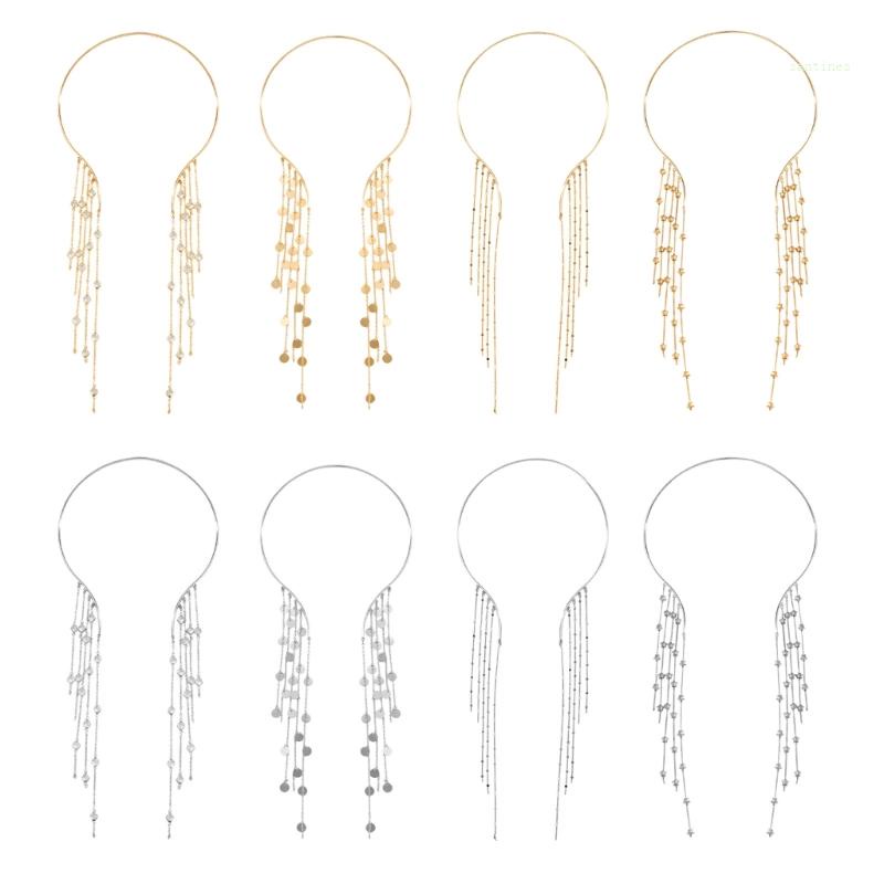 Vòng Cổ Dạng Yếm Hở Đính Ngọc Trai Thanh Lịch Có Thể Điều Chỉnh Cho Nữ