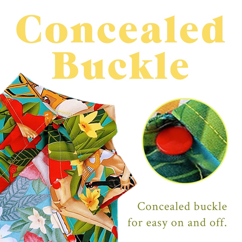 HamshMoc Đầm Mềm Nhẹ Thoáng Khí In Họa Tiết Dễ Thương Siêu Bền Cho Thú Cưng