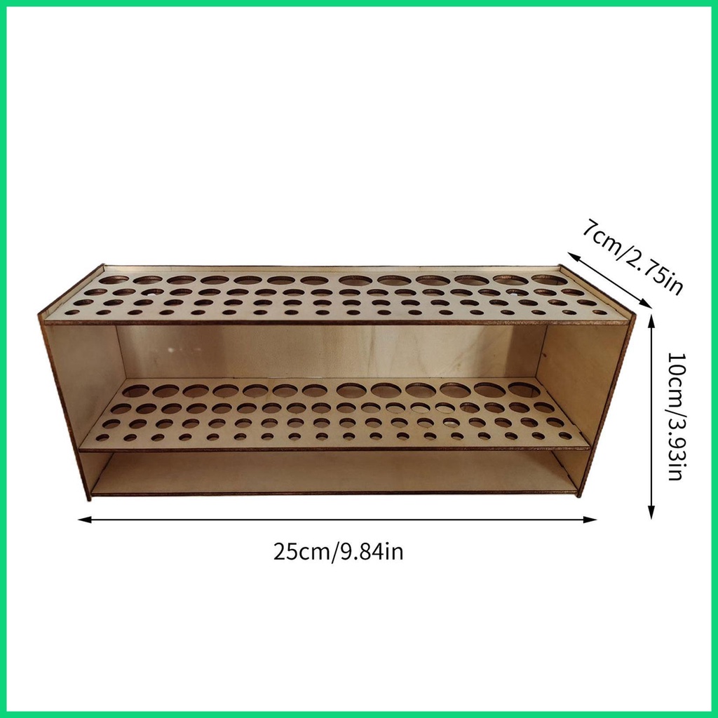 Giá Đỡ Cọ Vẽ 67 Lỗ Gắn Tường Tiện Dụng Cho jiwvn