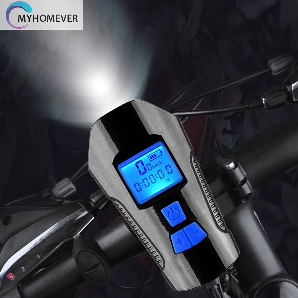 Đèn Pha Xe Đạp Chống Nước Có Thể Sạc Lại Bằng Cổng USB