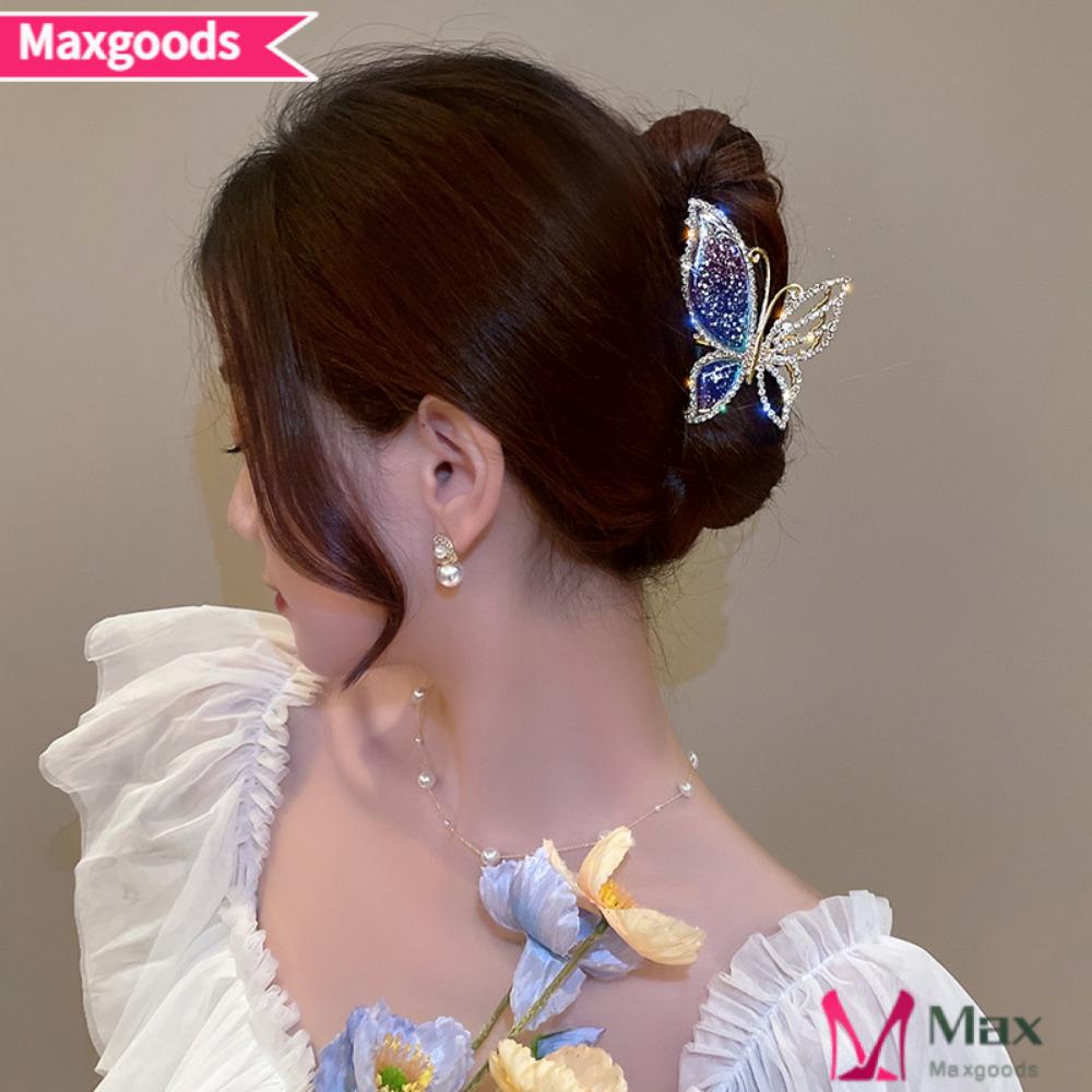 MAXG Kẹp Tóc Kim Loại Thanh Lịch Cho Nữ