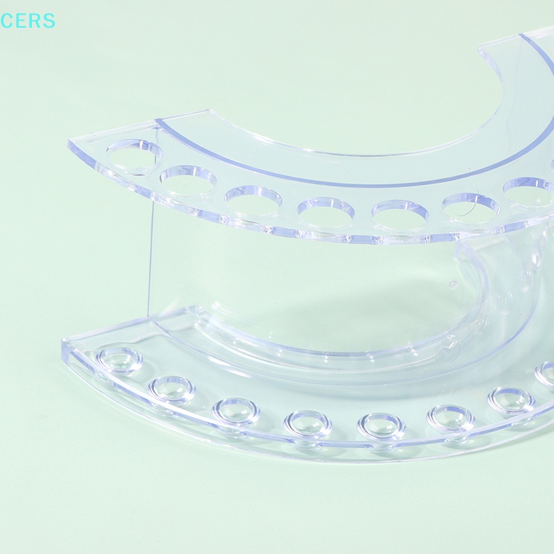 Giá Đỡ Cọ Trang Điểm Lông Mày / Môi Bằng Acrylic Tiện Dụng