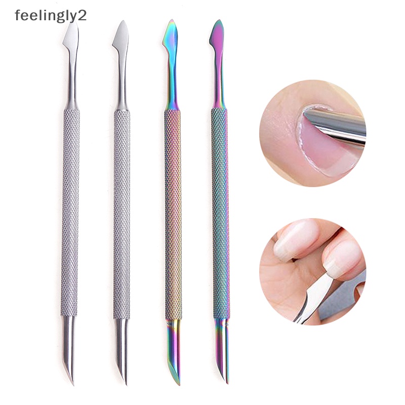 Bộ Dụng Cụ Chăm Sóc Móng Hai Đầu Bằng Thép Không Gỉ