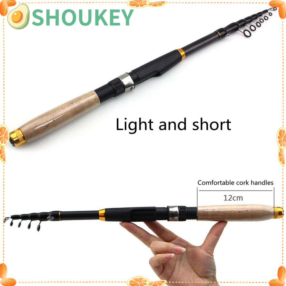 SHOUKEY Cần Câu Cá Bằng Sợi Carbon Siêu Nhẹ Tiện Dụng
