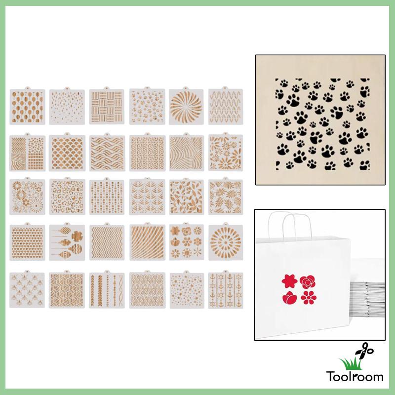Bộ 30 Khuôn Cắt Dập Nổi Họa Tiết Trang Trí Thủ Công DIY