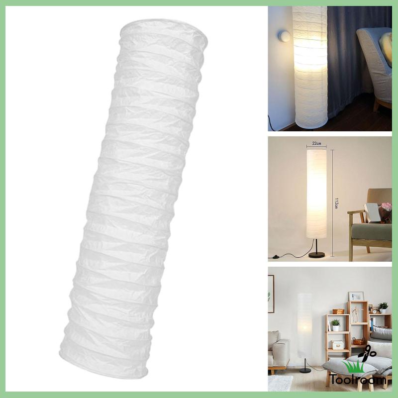 Vỏ Bọc Đèn Sàn Bằng Giấy Màu Trắng Phong Cách Bắc Âu Độc Đáo Thời Trang