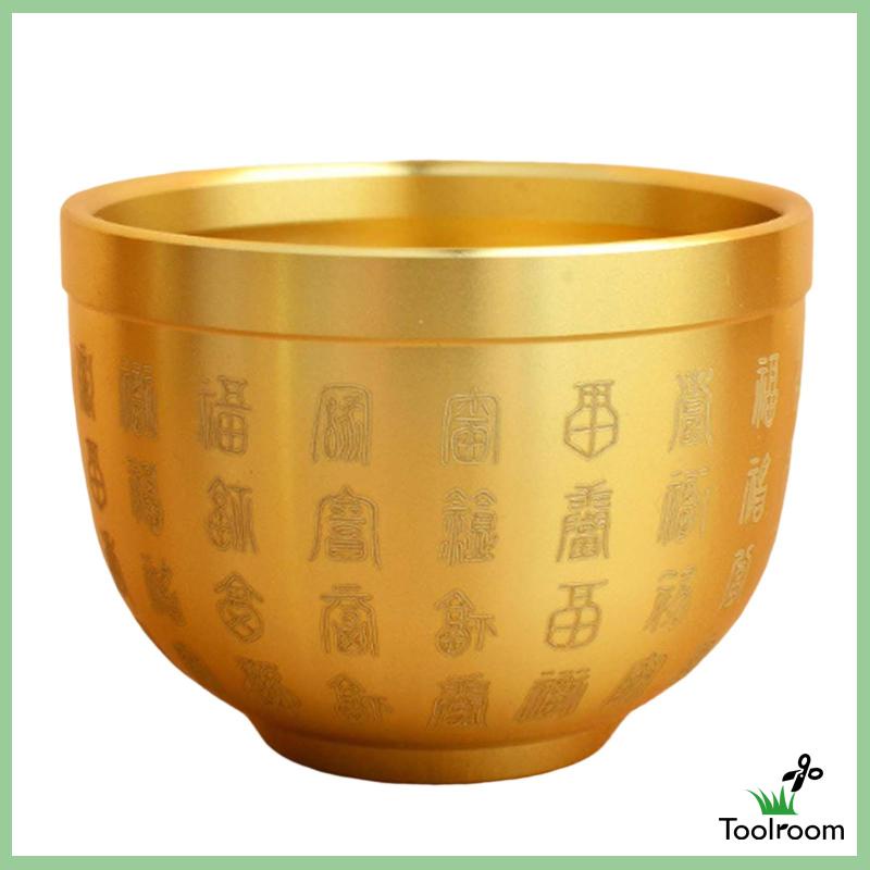 Chén Phong Thủy May Mắn Bằng Đồng Thau Để Bàn Trang Trí