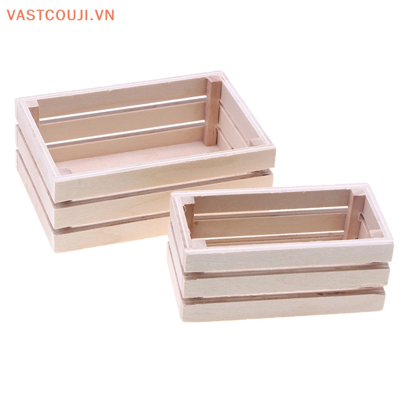 Giỏ Đựng Thức Ăn / Nước Uống Trang Trí Nhà Búp Bê Tỉ Lệ 1: 12