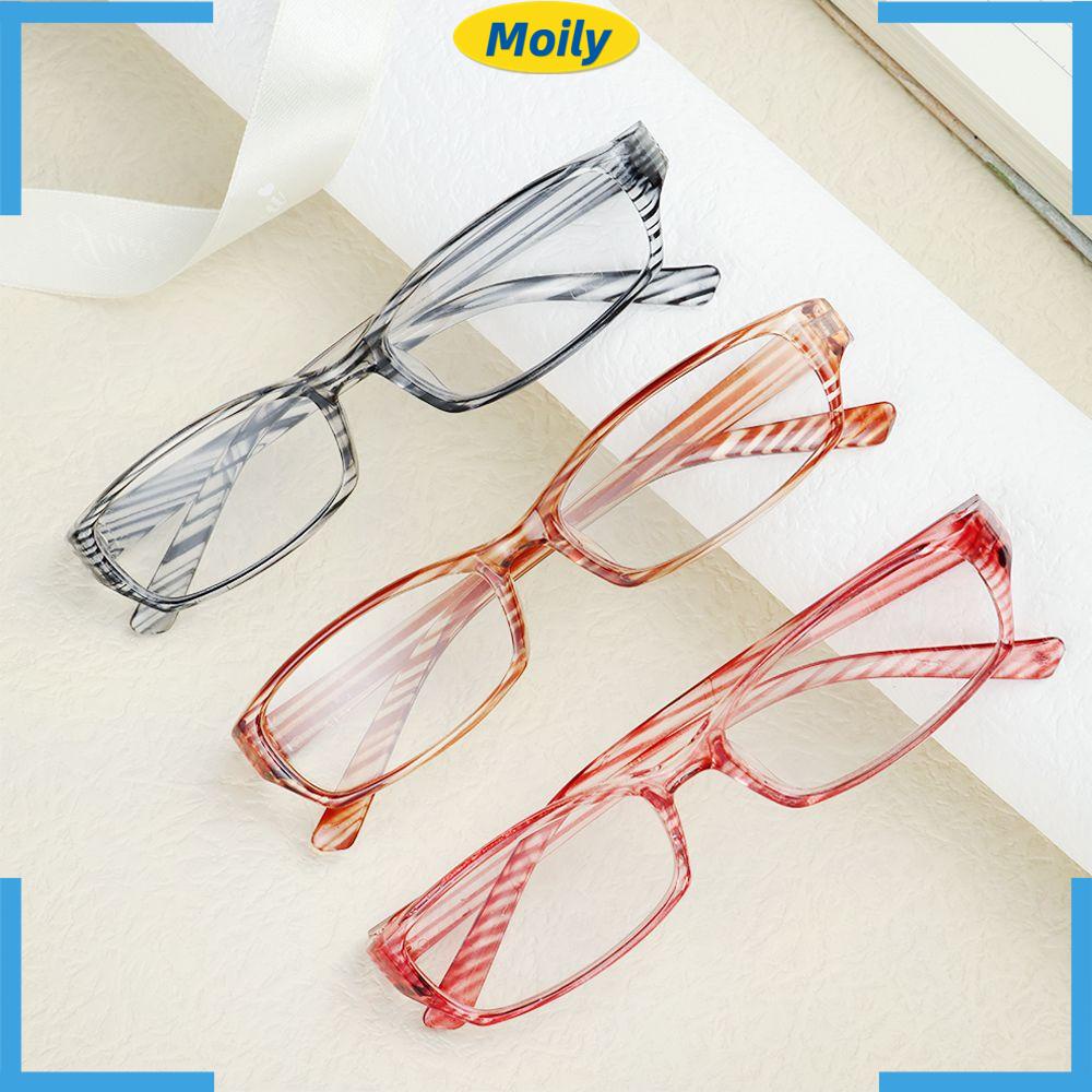MOILYVN Kính Đọc Sách Gọng Siêu Nhẹ Phong Cách Vintage Thanh Lịch Cho Nam Và Nữ
