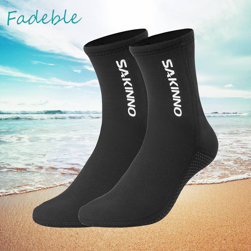 Vớ Đi Biển Bằng Cao Su Tổng Hợp Chống Trầy Xước Chống Lạnh Ấm Áp Cho Nam Và Nữ
