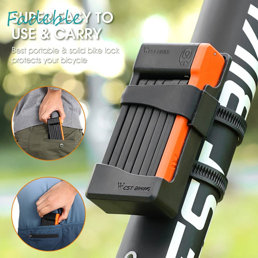 Dây Xích Khóa Xe Đạp MTB Có Thể Gập Lại Tiện Dụng