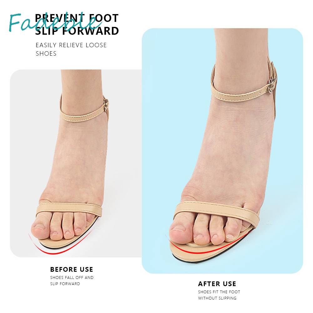 Set 6 Miếng Đệm Nửa Ngón Chân Thoáng Khí Siêu Bền Cho Nữ