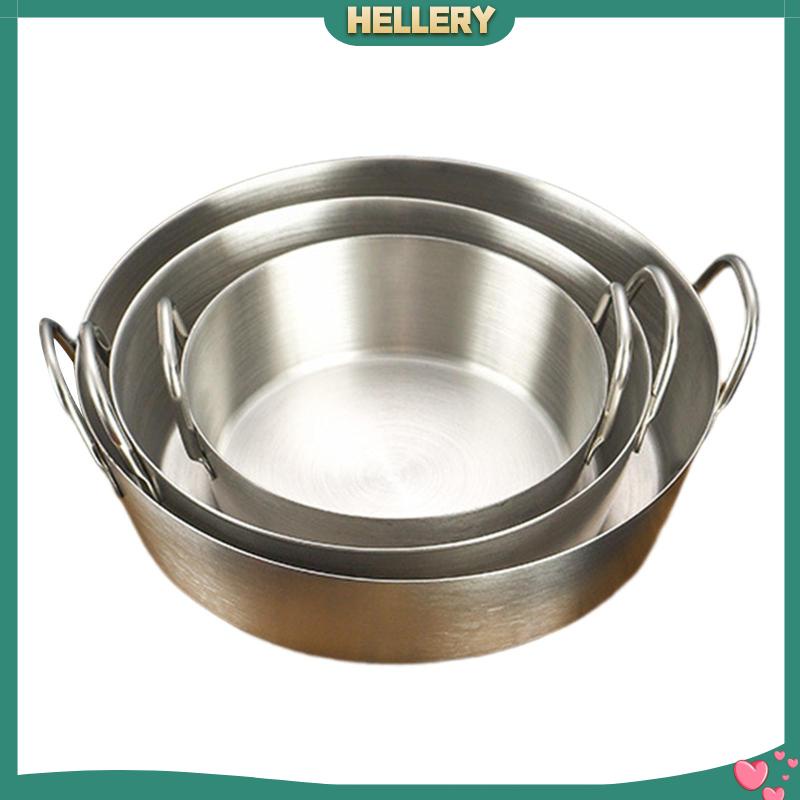 Tô Đựng Nước Sốt Bằng Thép Không Gỉ Với Tay Cầm Đôi Tiện Dụng