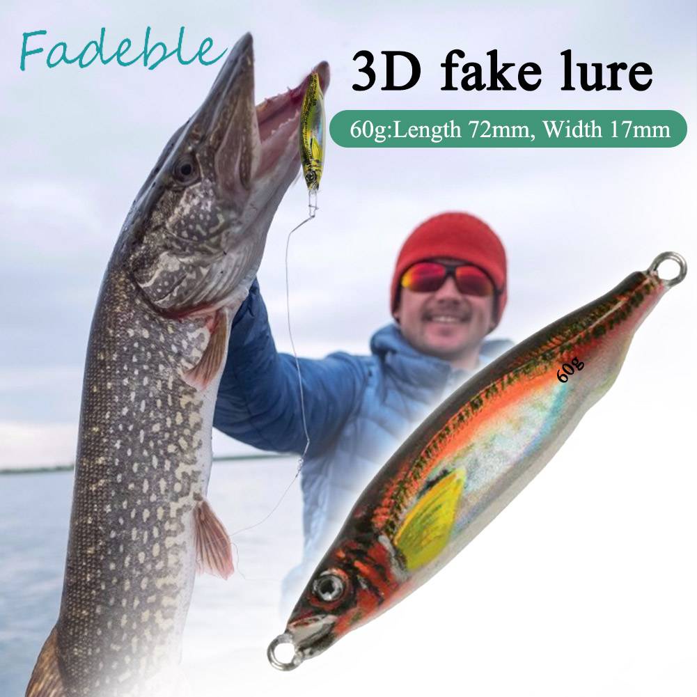 Mồi Câu Cá Nhân Tạo 3D Tiện Dụng Cho Hoạt Động Ngoài Trời