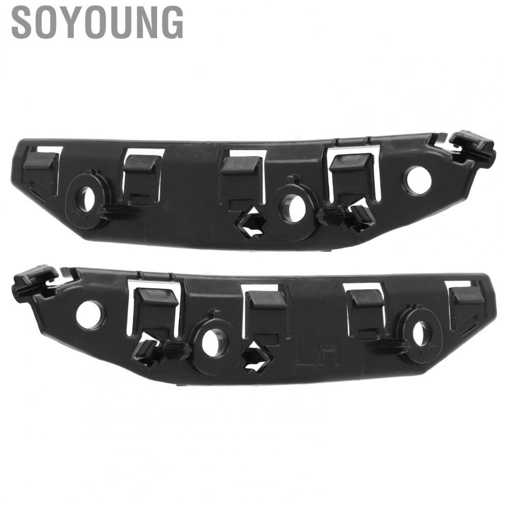 Soyoung Front Bumper Bracket Shockproof Side Retainer Mounting Brackets Replacement For Tesla Model 3 2017 to 2023