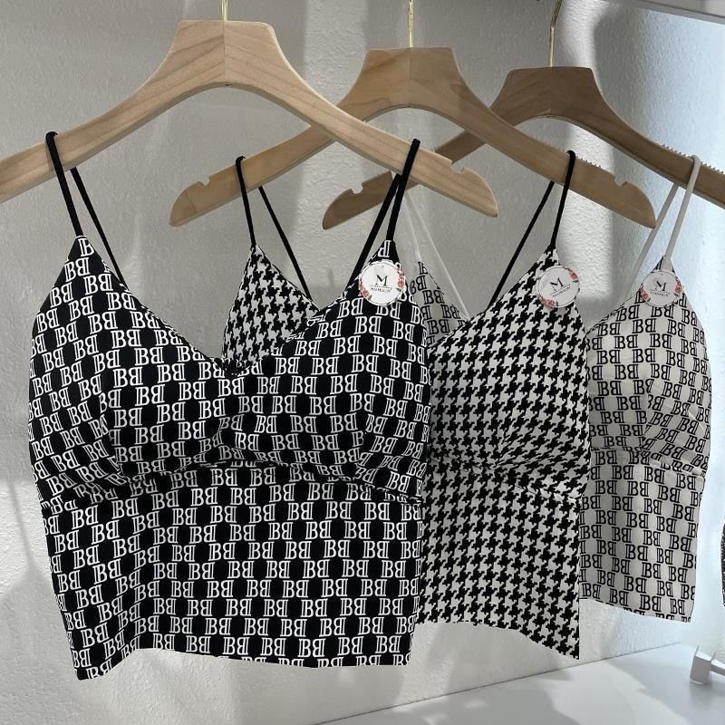 Áo Ngực Hai Dây In Họa Tiết Ngựa Vằn Thời Trang Mới 2023 Cho Nữ