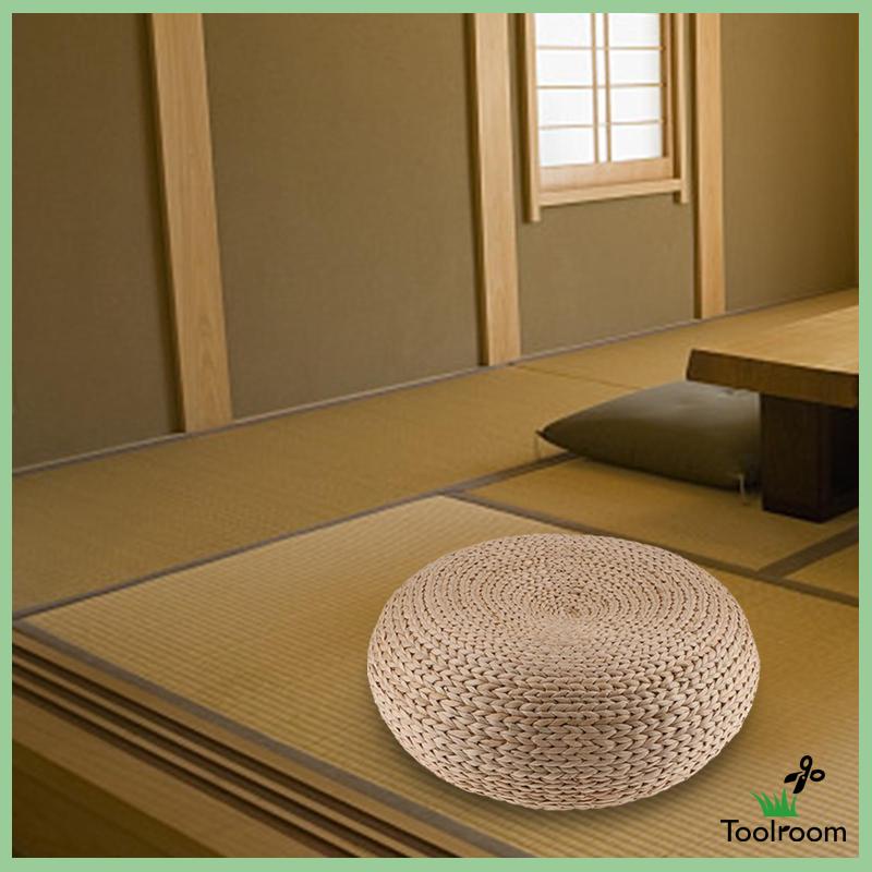 Đệm Ngồi Đan Rơm Thủ Công Thoáng Khí