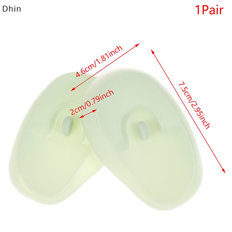 Bộ 2 Vỏ Bọc Bảo Vệ Tai Bằng Silicon Chuyên Dụng Cho Nhuộm Tóc
