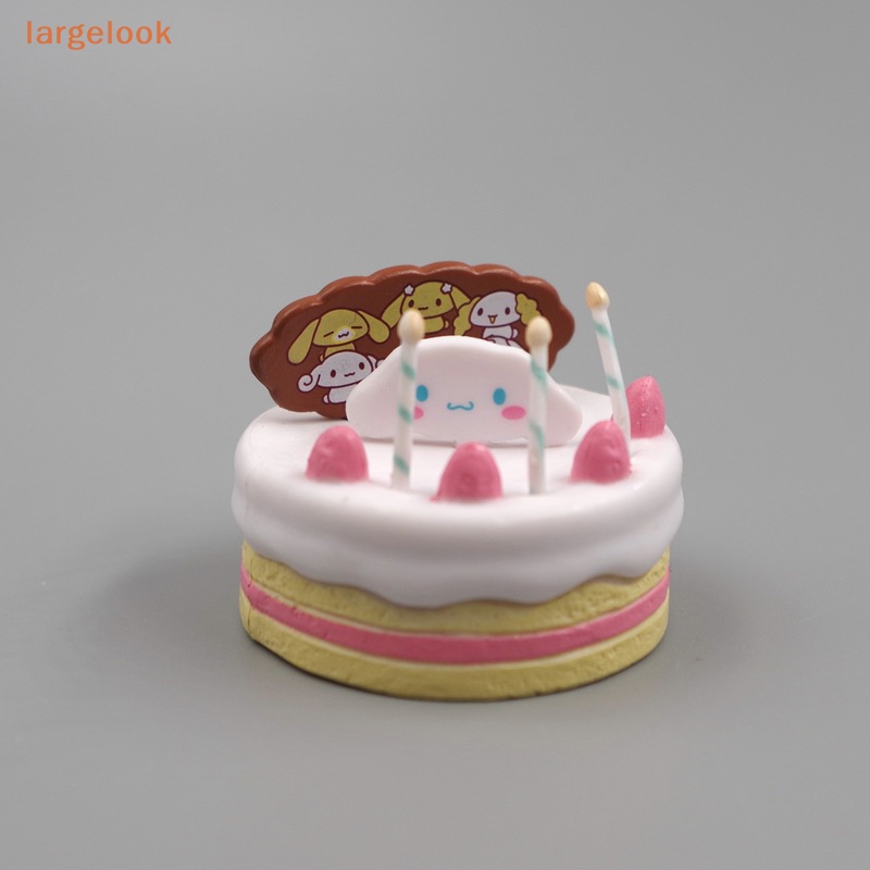 Đồ Trang Trí Xe Hơi / Bánh Kem Hình Cinnamoroll / Gấu Hoạt Hình Dễ Thương Cho Bé