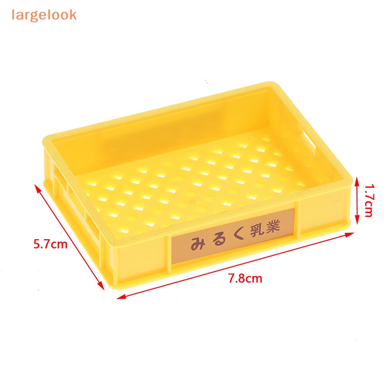 Giỏ Đựng Bánh Mì / Sữa / Thức Uống Trang Trí Nhà Búp Bê 1: 12