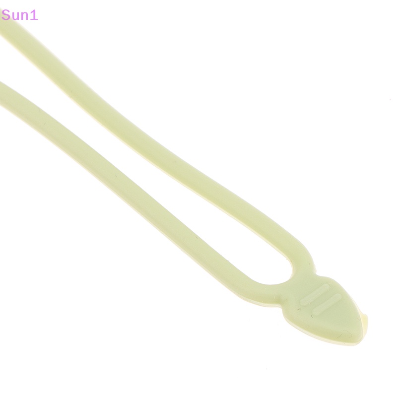 Set 10 / 10 Dây Silicone Buộc Cáp Đa Năng Tiện Dụng