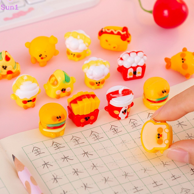 1 Set Gôm Tẩy Hình Bánh Mì Nướng Dễ Thương Dành Cho Học Sinh