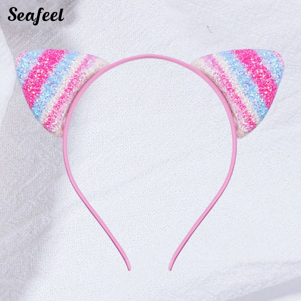 Cài Tóc Tai Mèo Nhiều Màu Đáng Yêu Cho Bé Gái