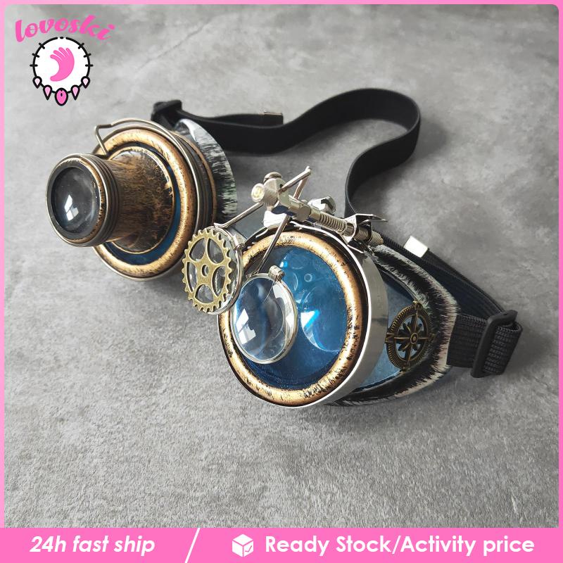 Kính Mát Thời Trang Steampunk Phong Cách Punk Gothic Cho Nam Và Nữ