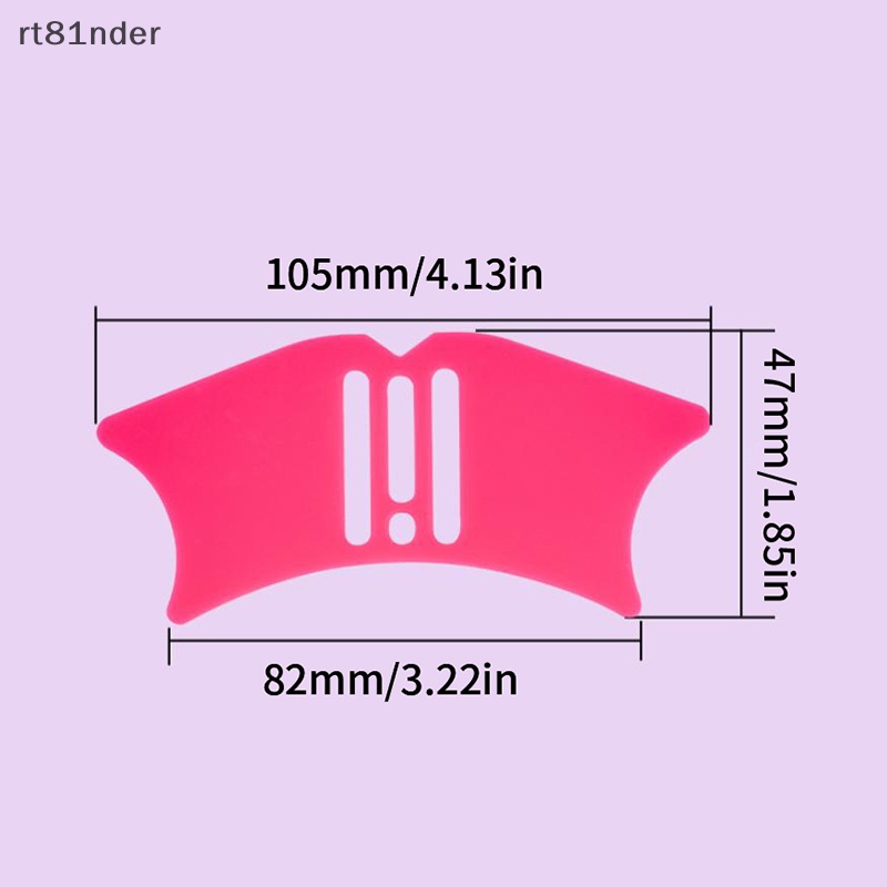 Rt Khuôn Silicone Kẻ Mắt / Lông Mày Đa Năng Cho Người Mới Bắt Đầu