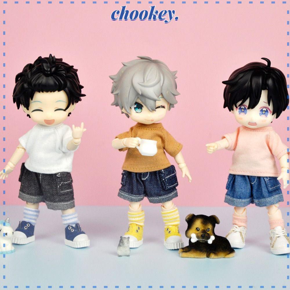 CHOOKEY Áo Thun Cotton Mini Làm Thủ Công Cho Búp Bê