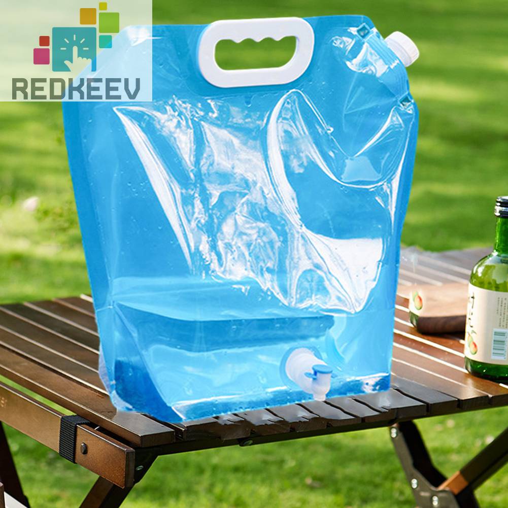 Túi Đựng Nước Dung Tích 5 / 10L Tiện Lợi Khi Đi Cắm Trại