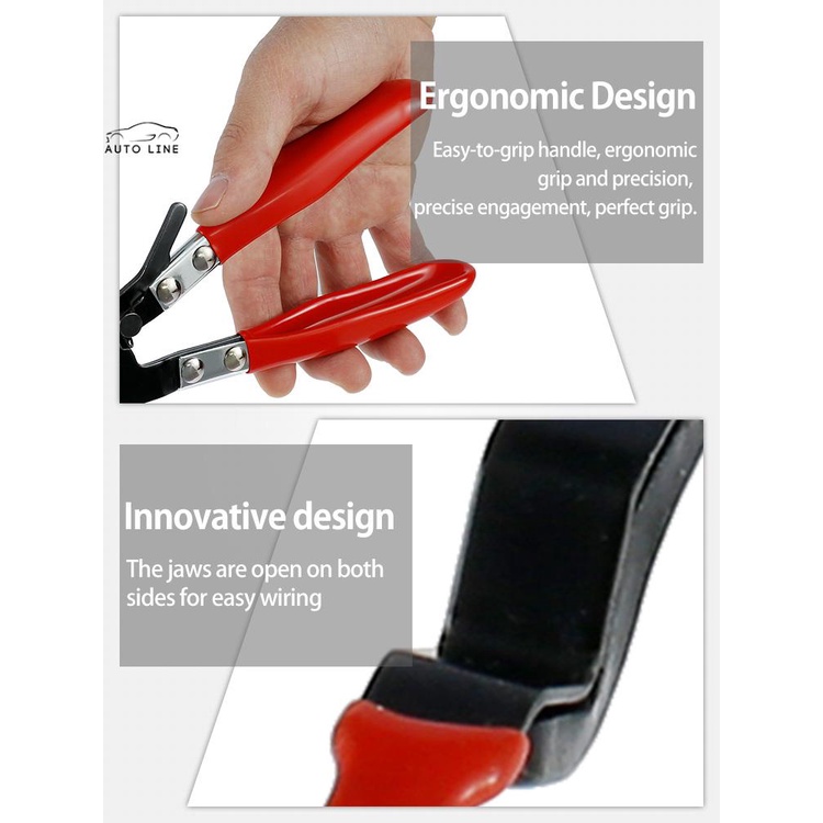 Kìm Hàn 9.69 &quot;Kèm 2 Dây Điện Chuyên Dụng Sửa Chữa Xe Hơi SHOPCYC7612